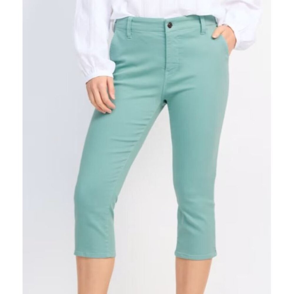 Studio Blue Rosella High Rise Pedal Pusher Capri Women Size 31 NWT Pants